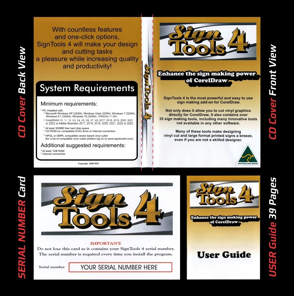BEST Sign software for Graphtec Vinyl Plotter, CorelDRAW & Adobe illustrator