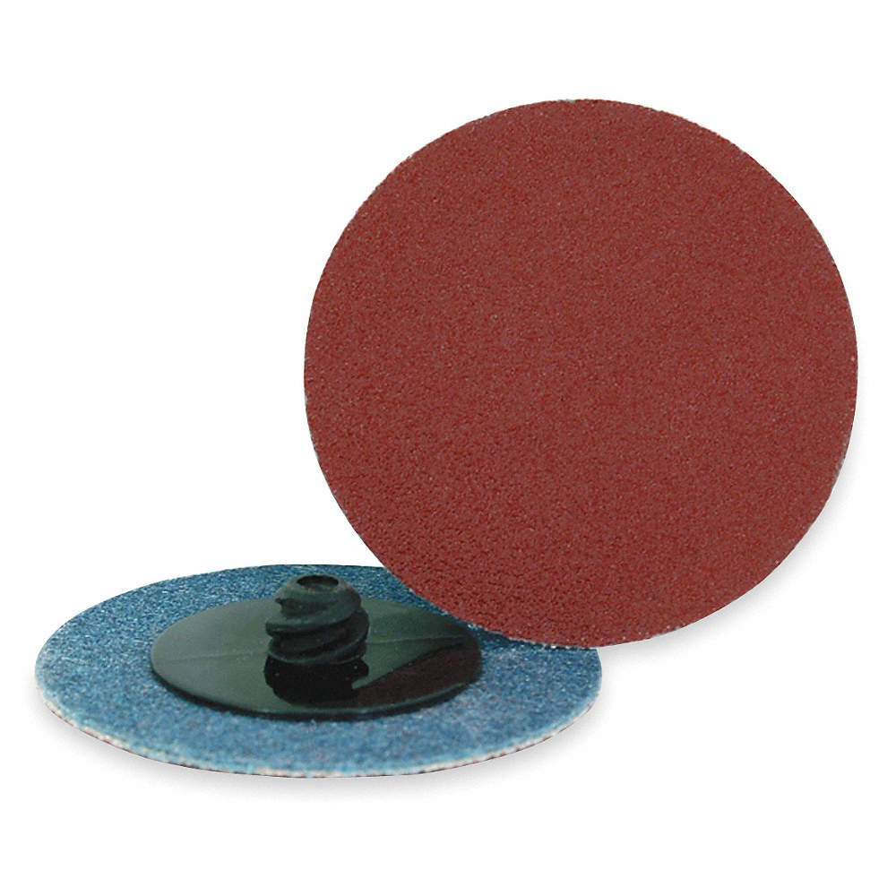 ARC ABRASIVES 11-31653 Quick-Change Sand Disc,2 in Dia,TR,PK25 1YFP4
