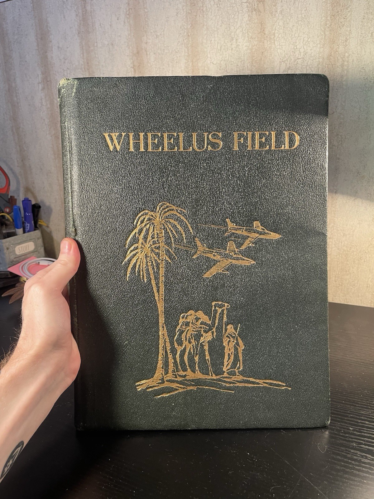Vintage 1950s Wheelus Field USAF Air Base Year Book Pictorial Record Rare