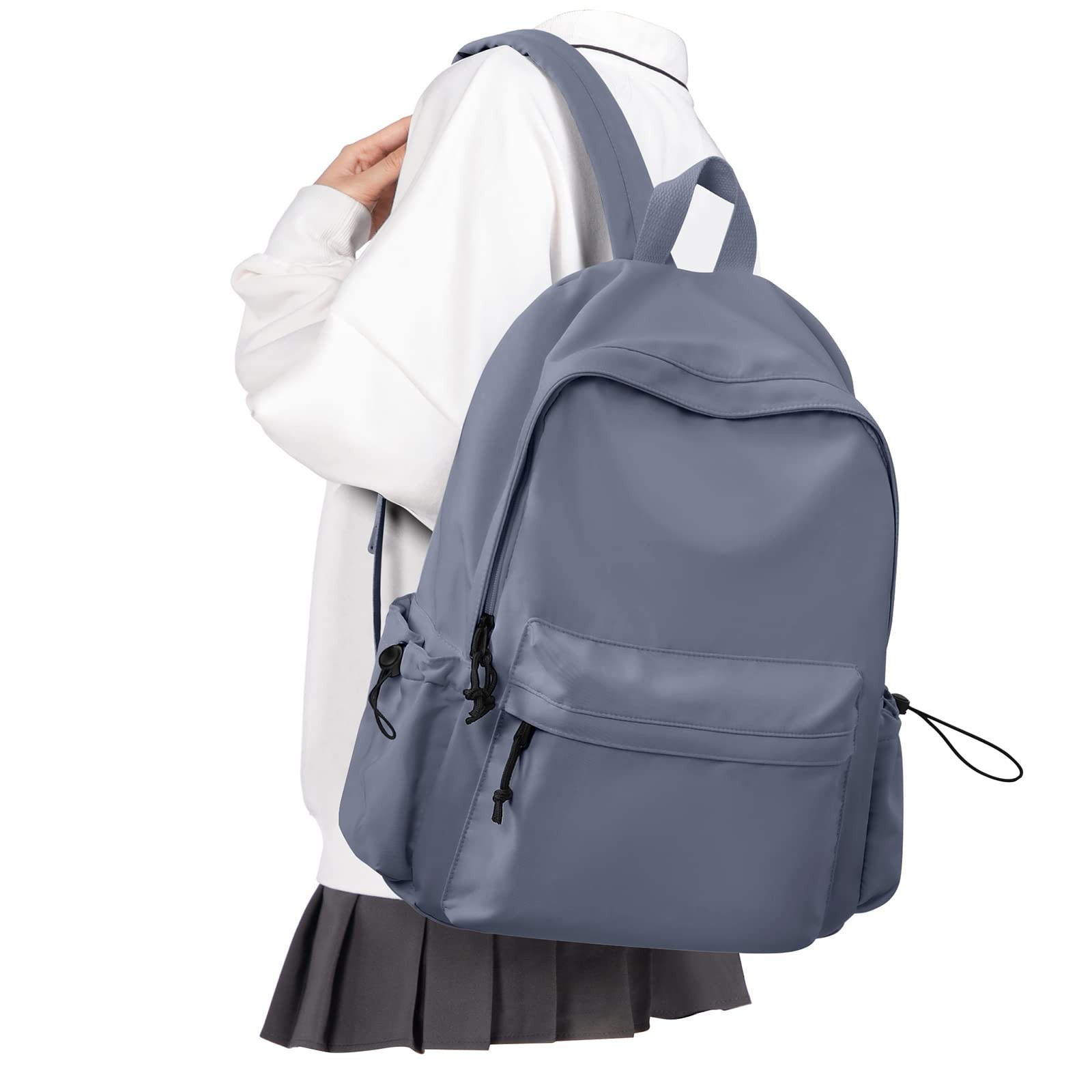 VECAVE School Backpack BluePurple Waterproof Bookbag Casual Lightweight Trave...