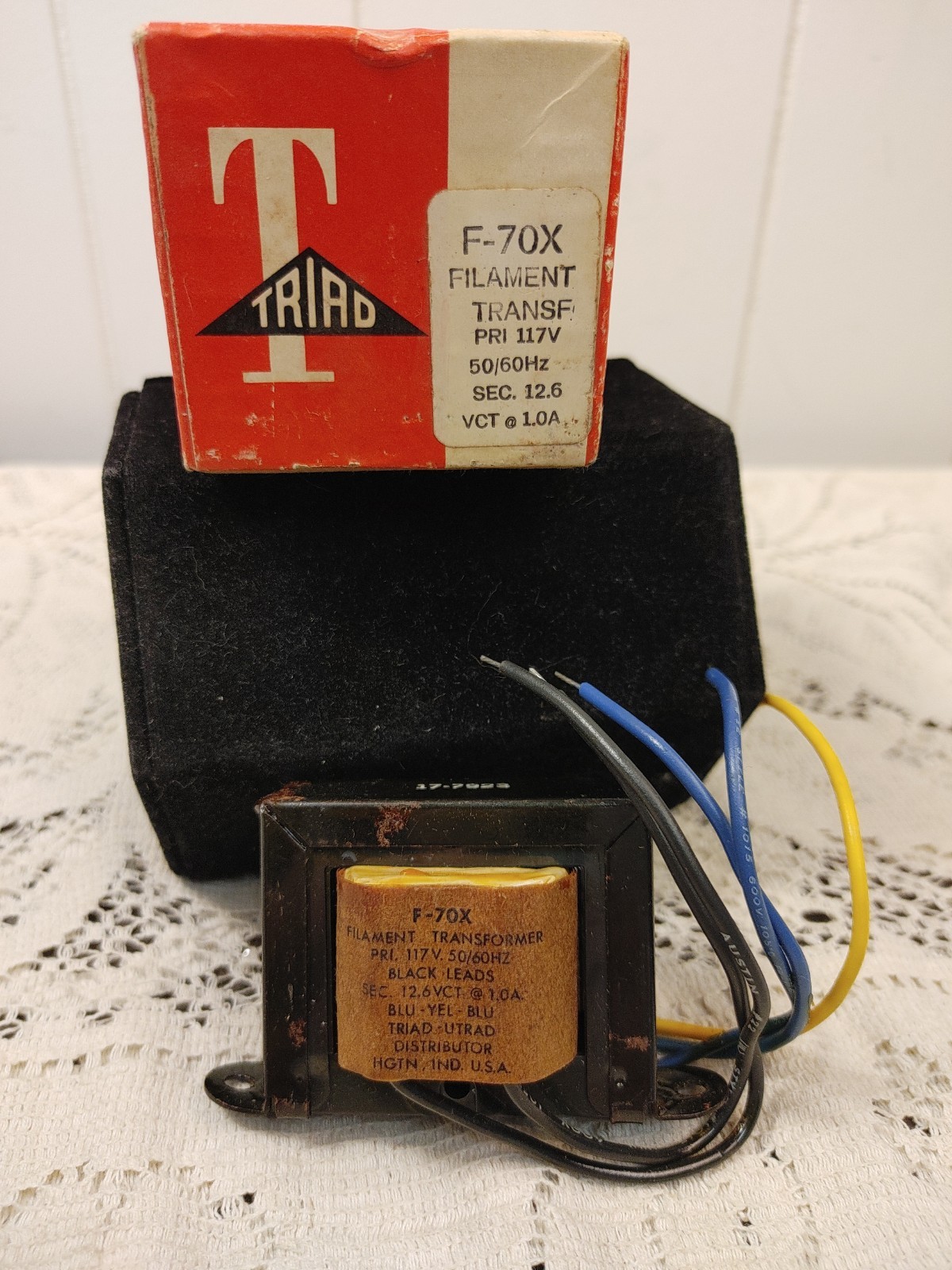Triad F-70X Filament Transformer F70X N.O.S.