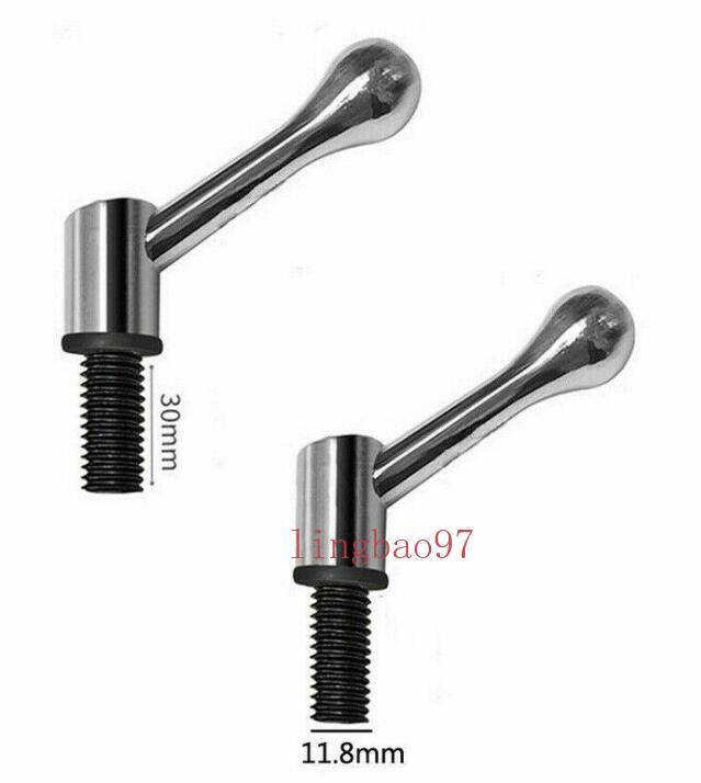 2pcs Bridgeport Milling Machine Part Table Lock Handle Bolt M12 Vertical Mill