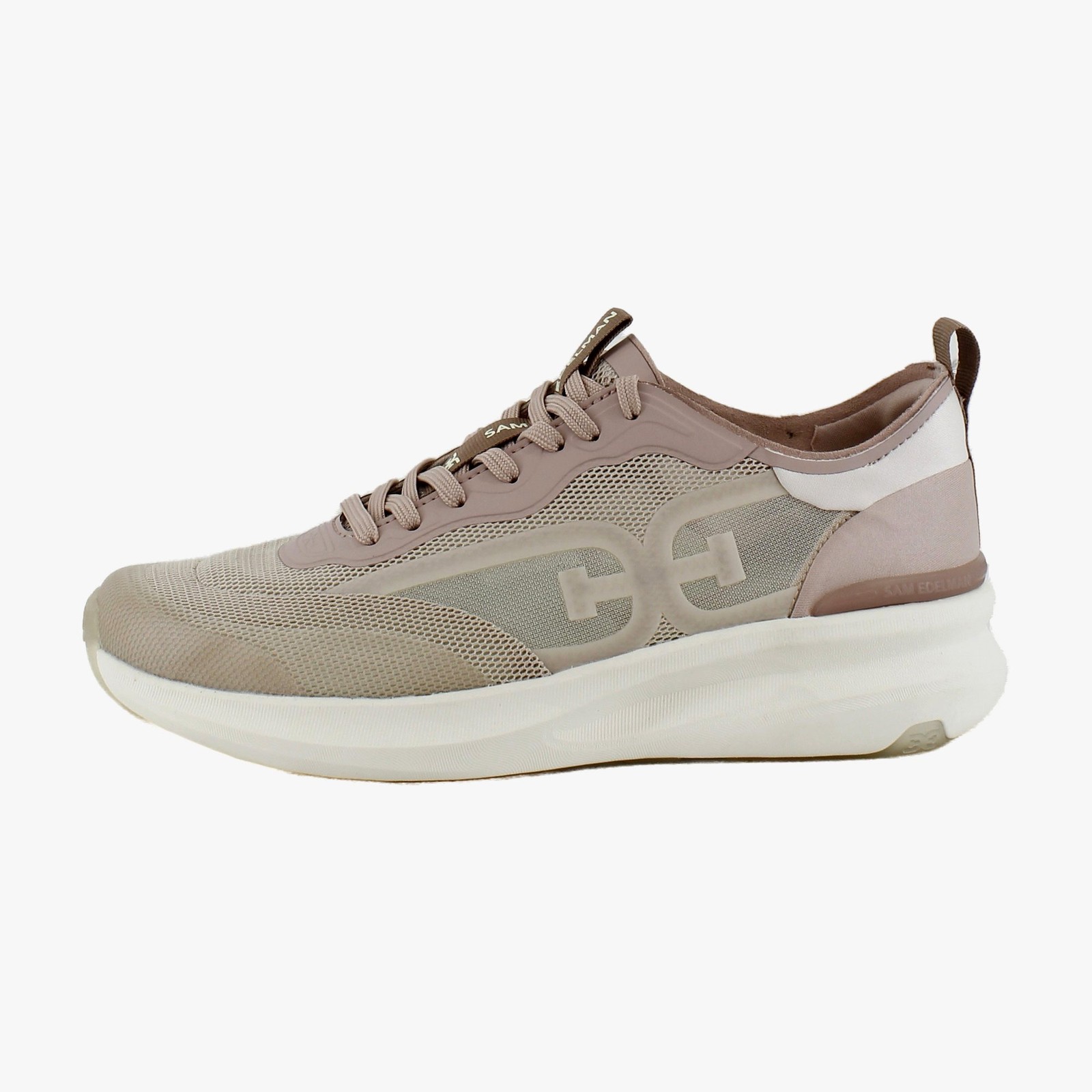 Sam Edelman Sarita Womens Athletic Beige/Rose Multi