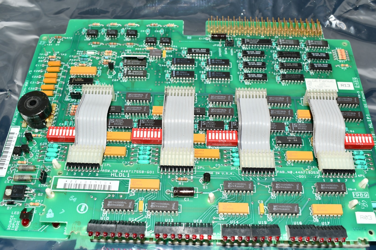 GE Fanuc Programmable Control Board IC600BF831K 5-50VDC Input Module PCB 44A7192