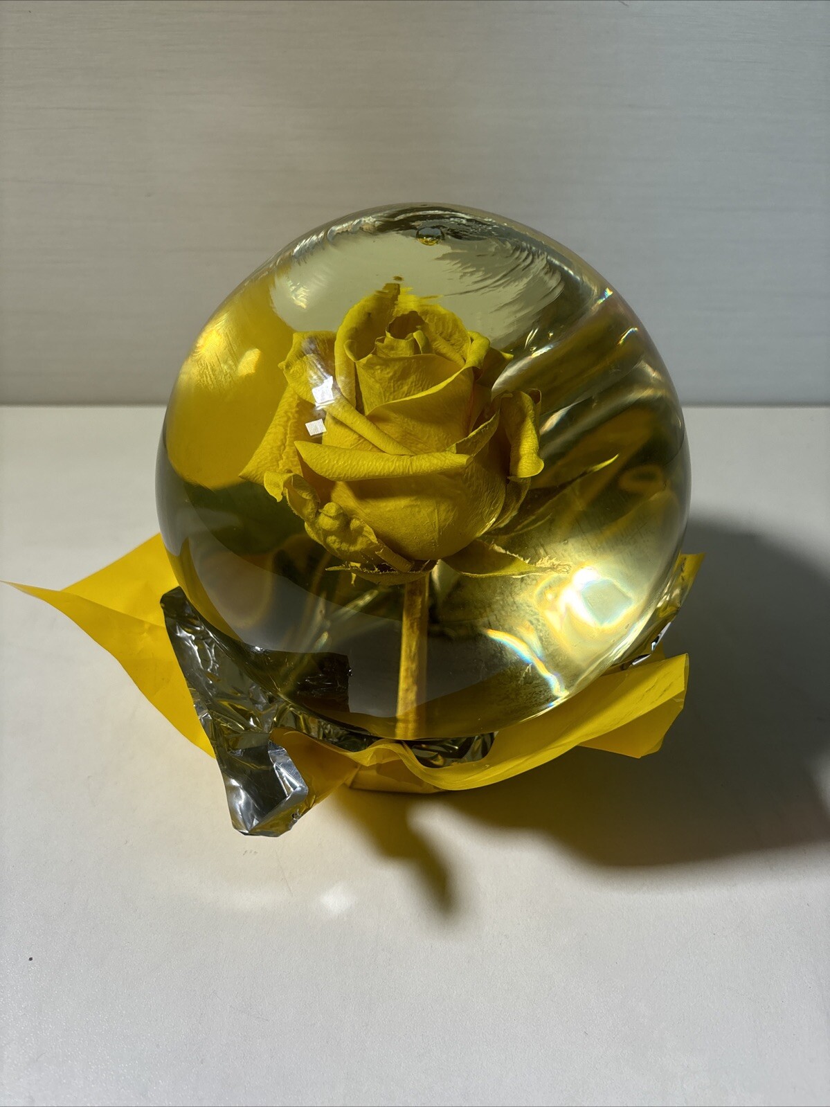 Flower Water Globe
