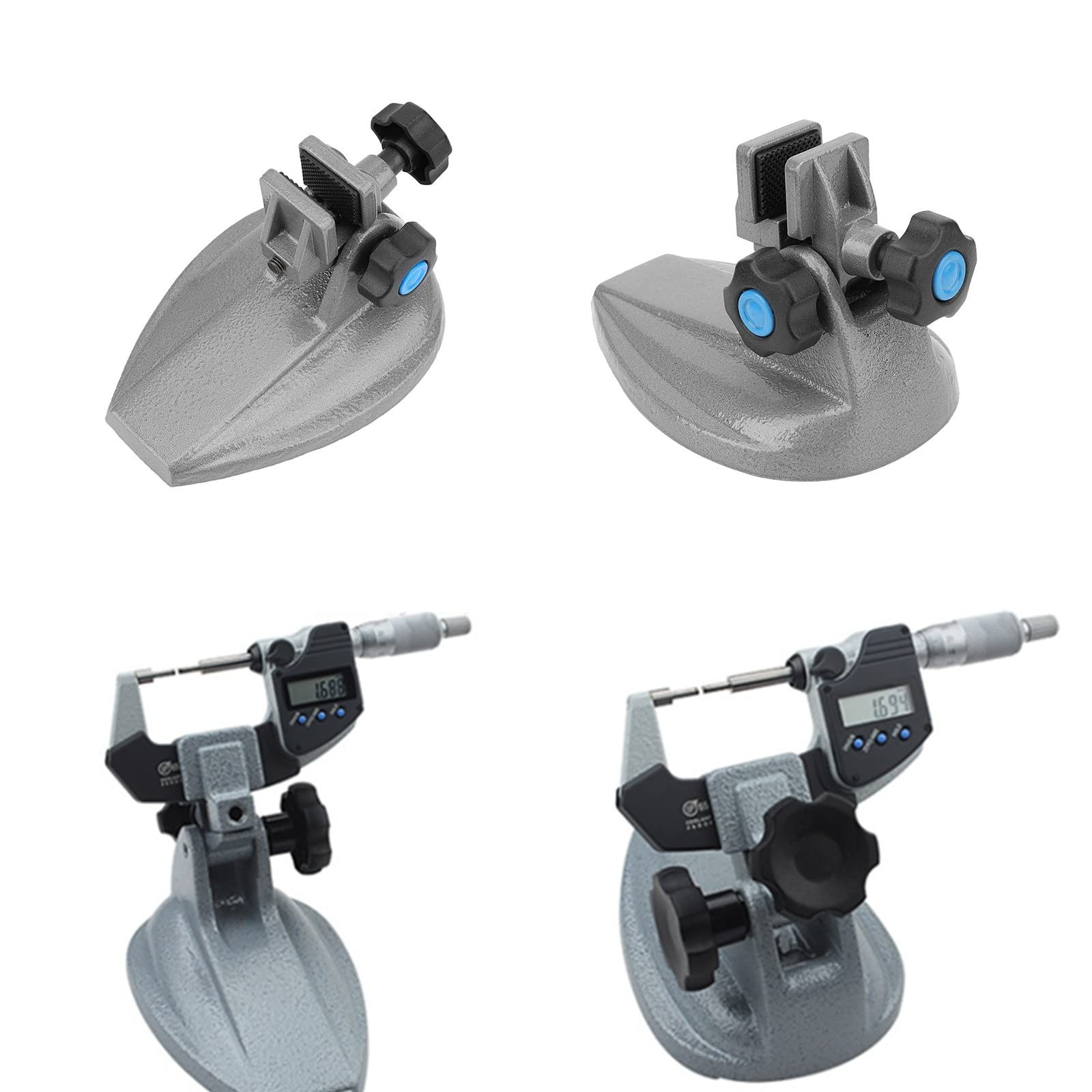0-100mm Micrometer Stand Holder Outside Bracket Base Fixing Measuring Tool