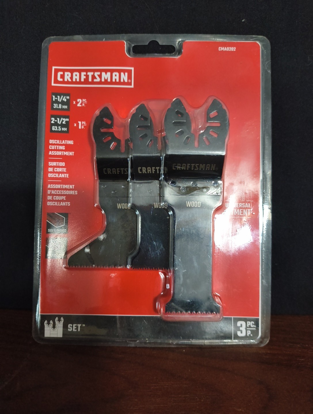 Craftsman Oscillating Tool Blades, 3-Piece Cutting Set Kit Assortment…