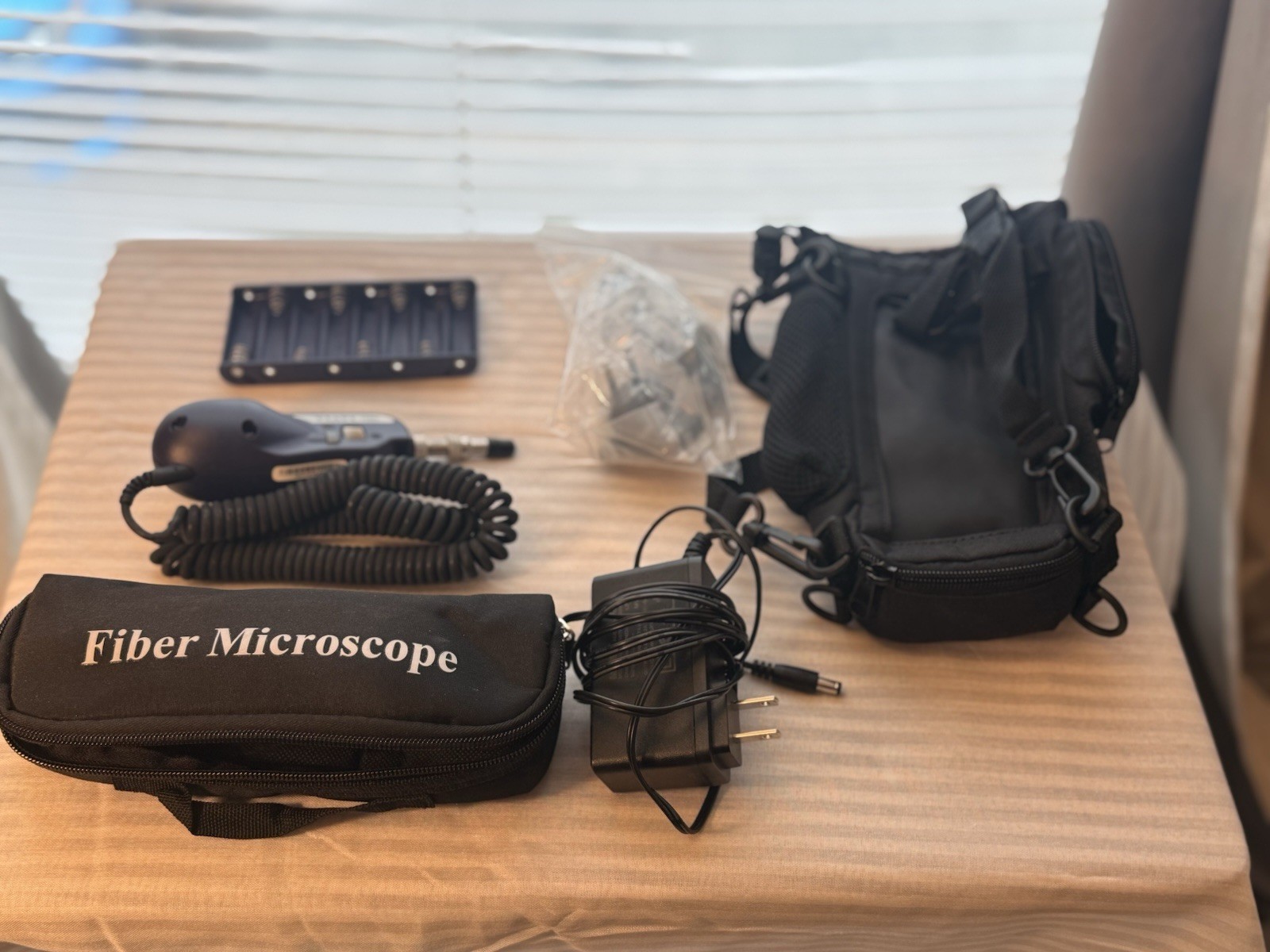VIAVI OLP-87 PON Power Meter Kit + Fiber Microscope + Accessories Bundle