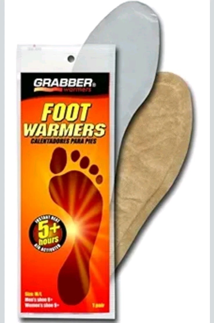 Grabber Foot Warmer Insole, Medium/Large