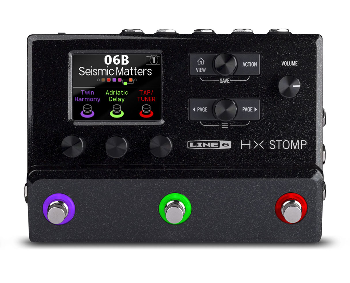 Line 6 HX Stomp Compact Multi-Effects Unit featuring Helix Effects