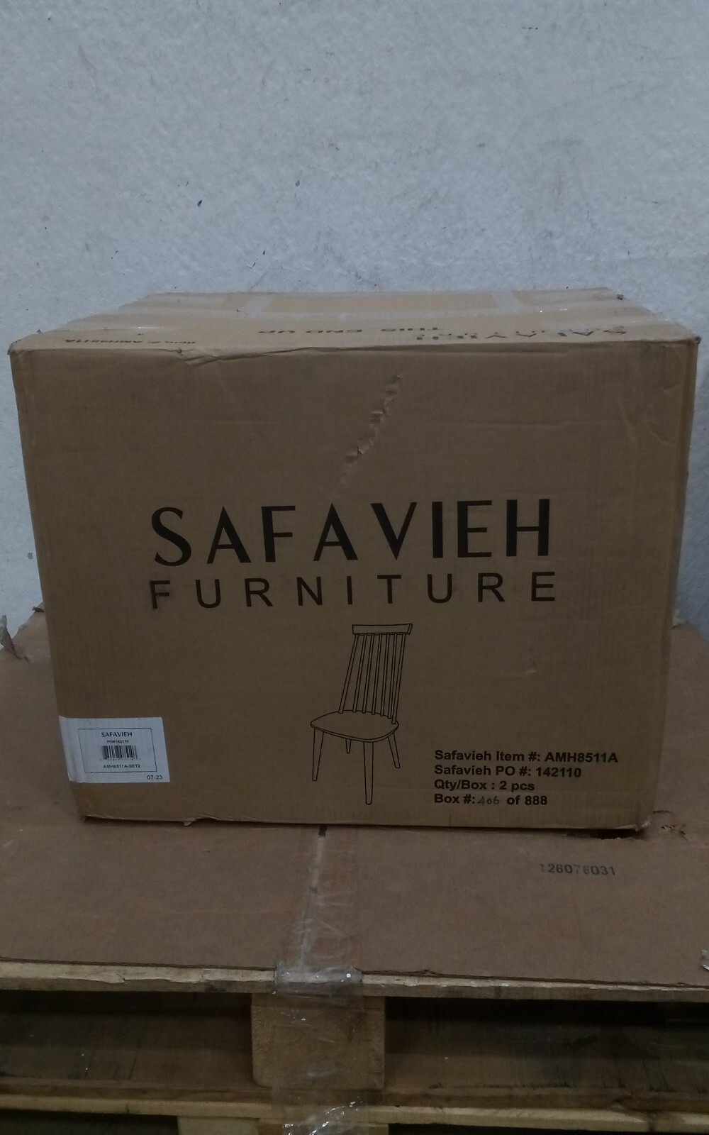 Safavieh BURRIS SIDE CHAIR, Reduced Price 2172725799 AMH8511A
