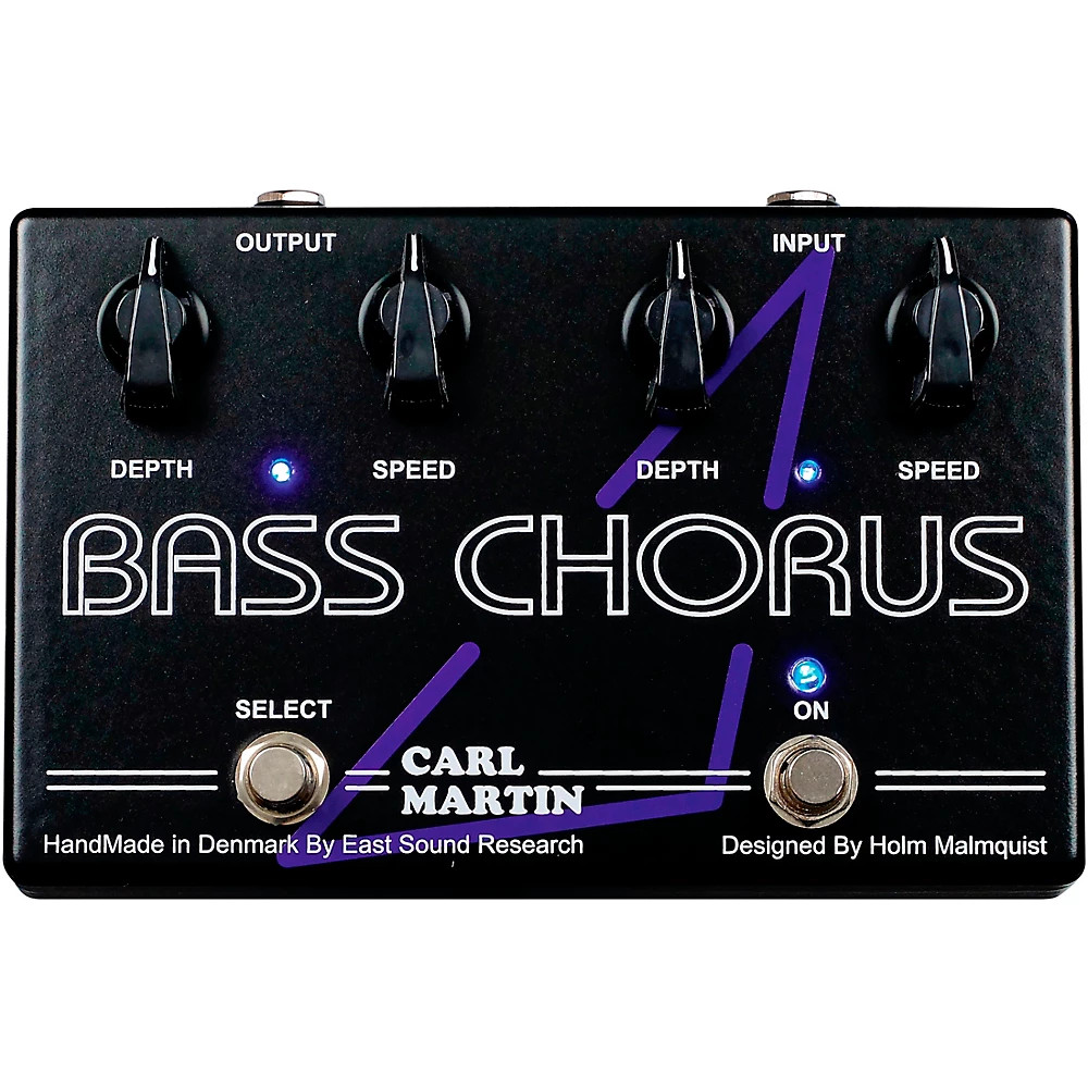 Carl Martin BassChorus Effects Pedal Black