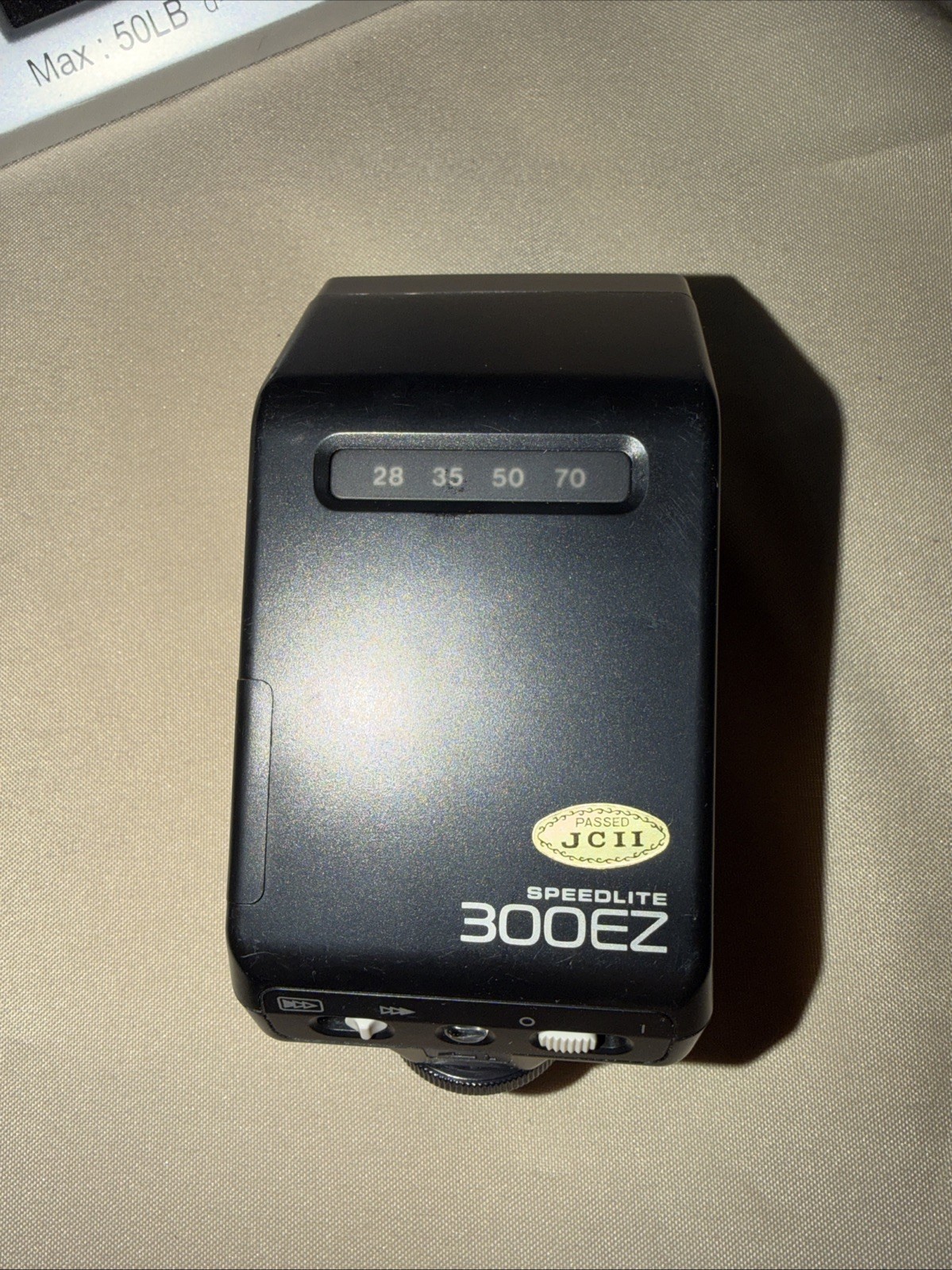 Canon Speedlite 300EZ Flash Unit w/ Canon Case Tested Working Mint W/Manual￼
