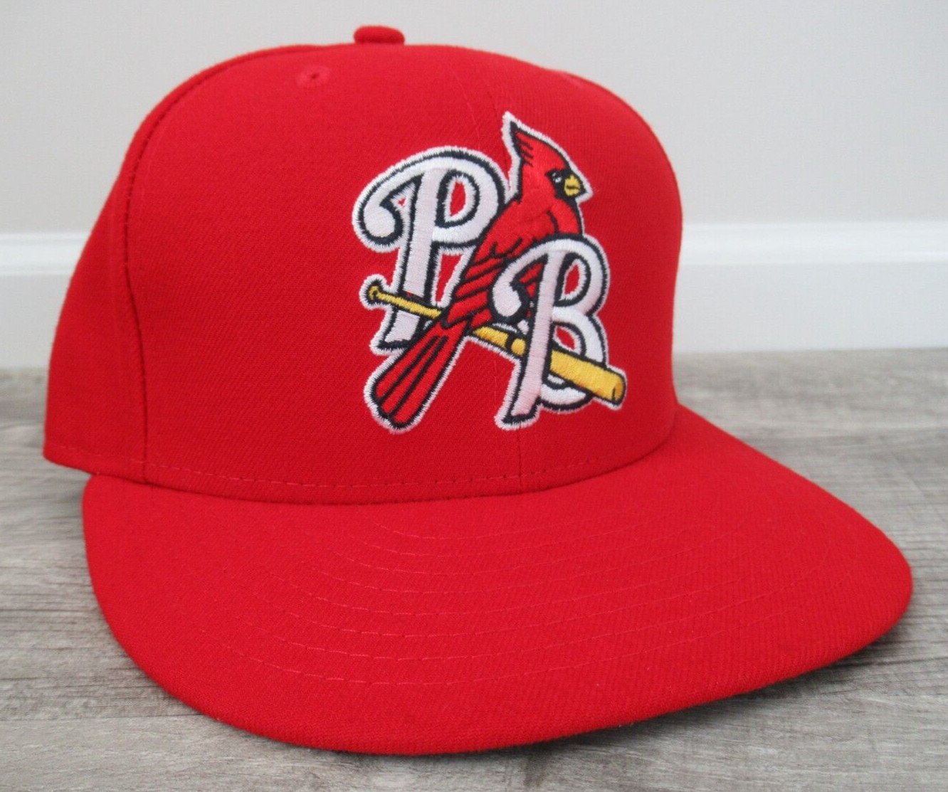 Palm Beach Cardinals New Era Fitted Hat Sz 7 Minor League MiLB 59FIFTY 5950