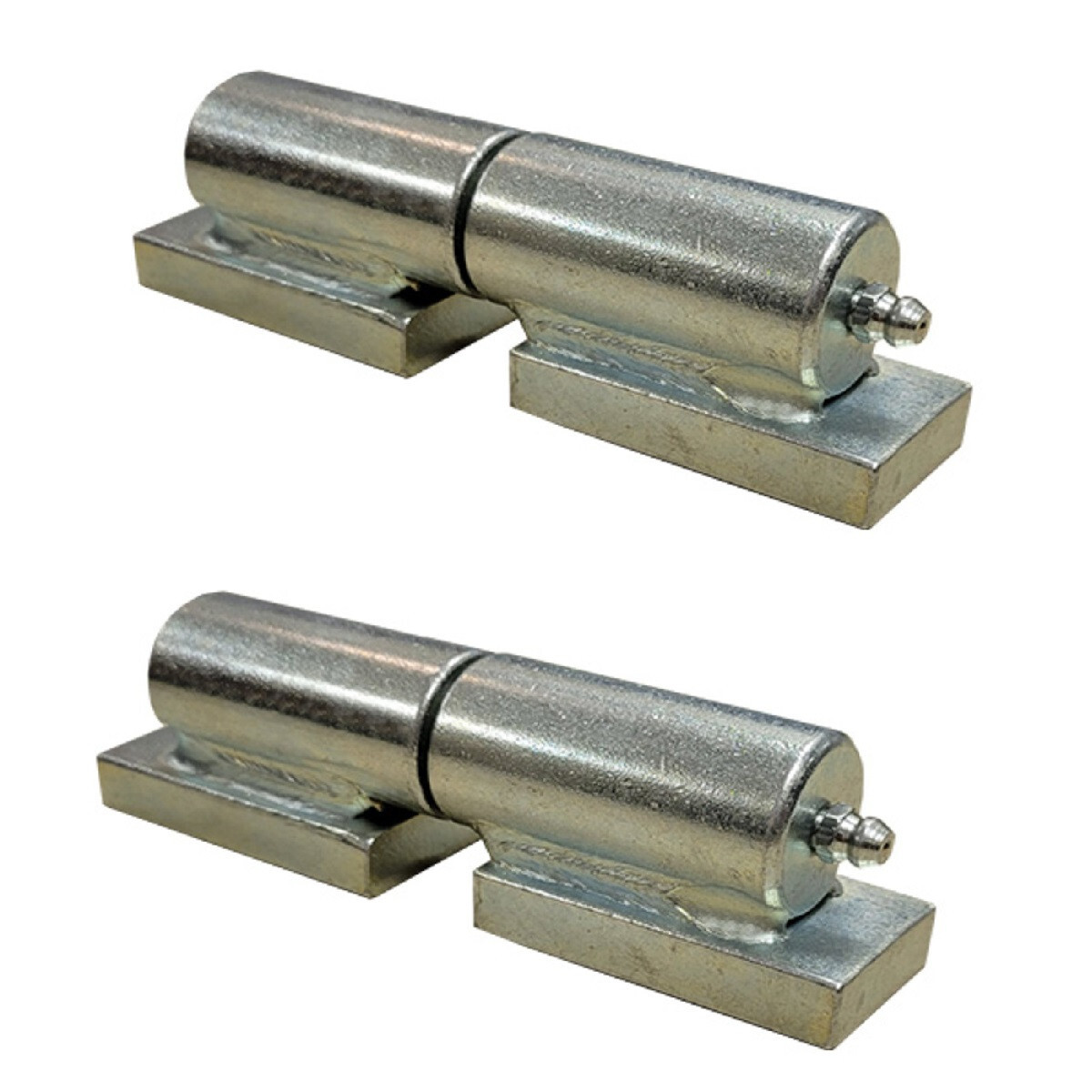 4" Gate Barrel Hinge w/ Plate Ball Bearing & 1/8" NPT Grease Zerk PAIR