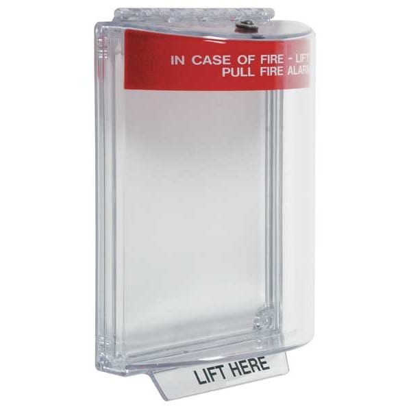 Safety Technology International Sti-13010Fr Pull Station Guard, Polycarbonate,