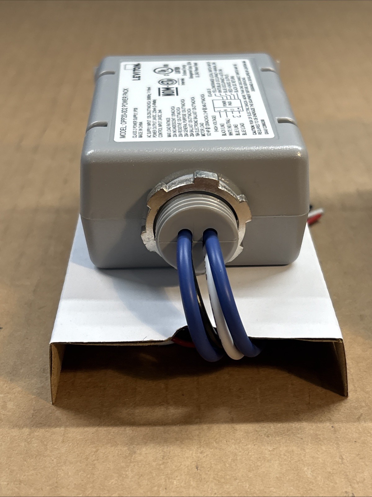 New Leviton OPP20-OD2 Occupancy Sensor Power Pack, Super Duty, Auto On