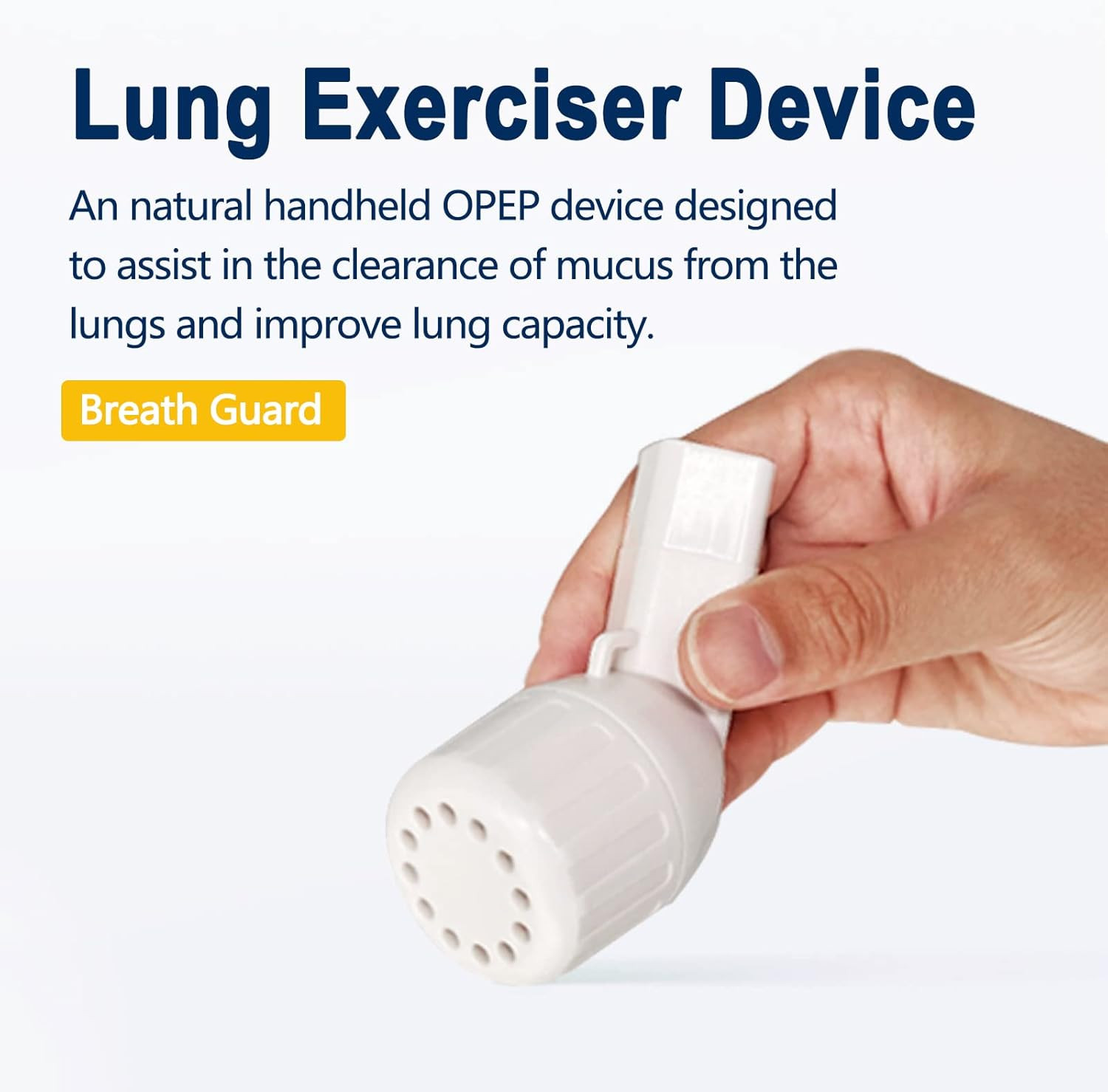 Flutter Valve Device for Lungs, Breathing Trainer