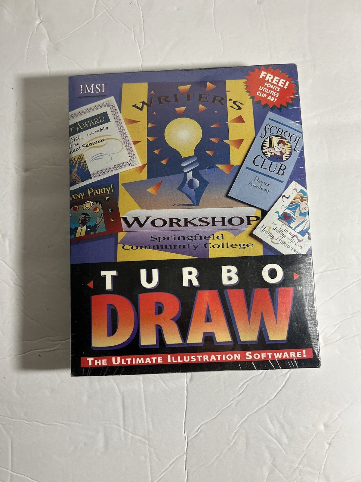 VTG TURBO DRAW SOFTWARE DRAW IMSI Sealed New