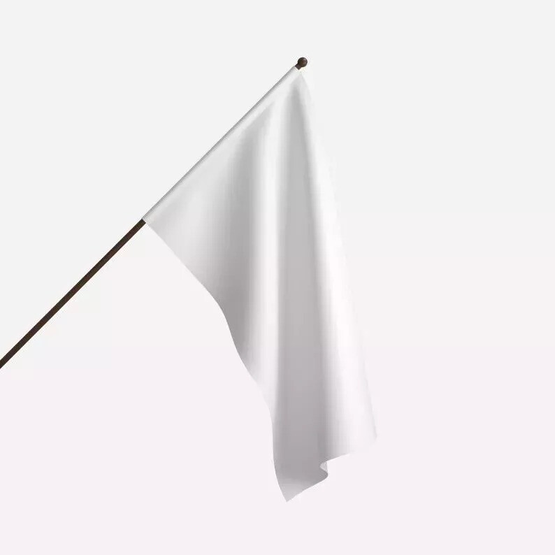 Jaws 3D House Flag