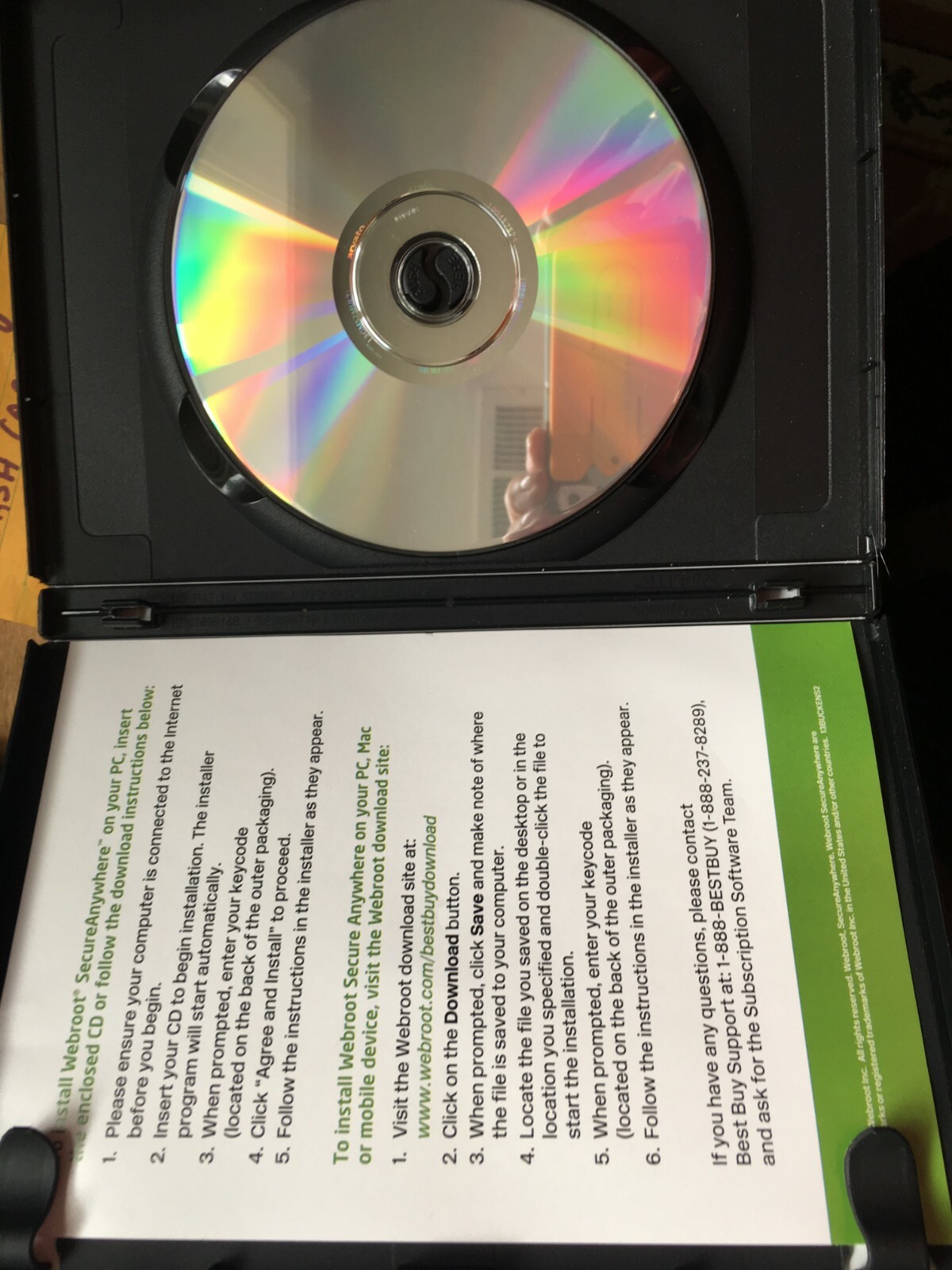 Webroot Secure Anywhere Internet Security WINDOWS 8 Compatible PC Mac or Mobile