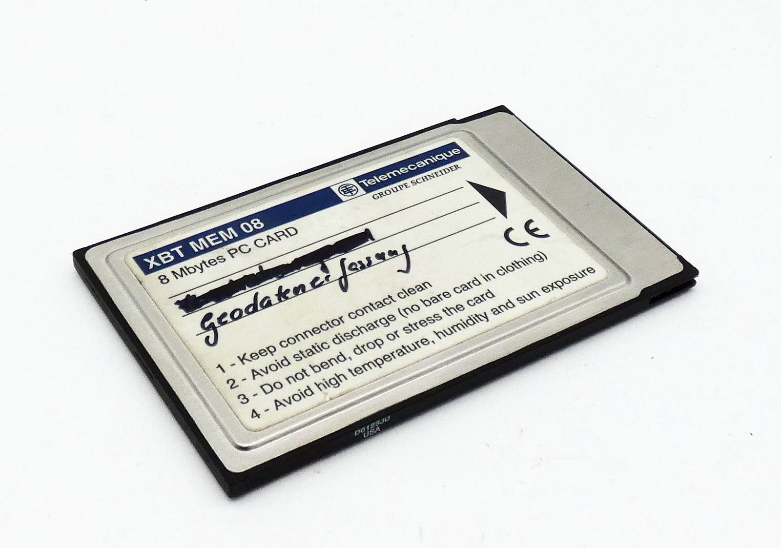 Telemecanique XBT MEM 08 XBTMEM08 XBT MEM08 8Mbytes Memory card -used-