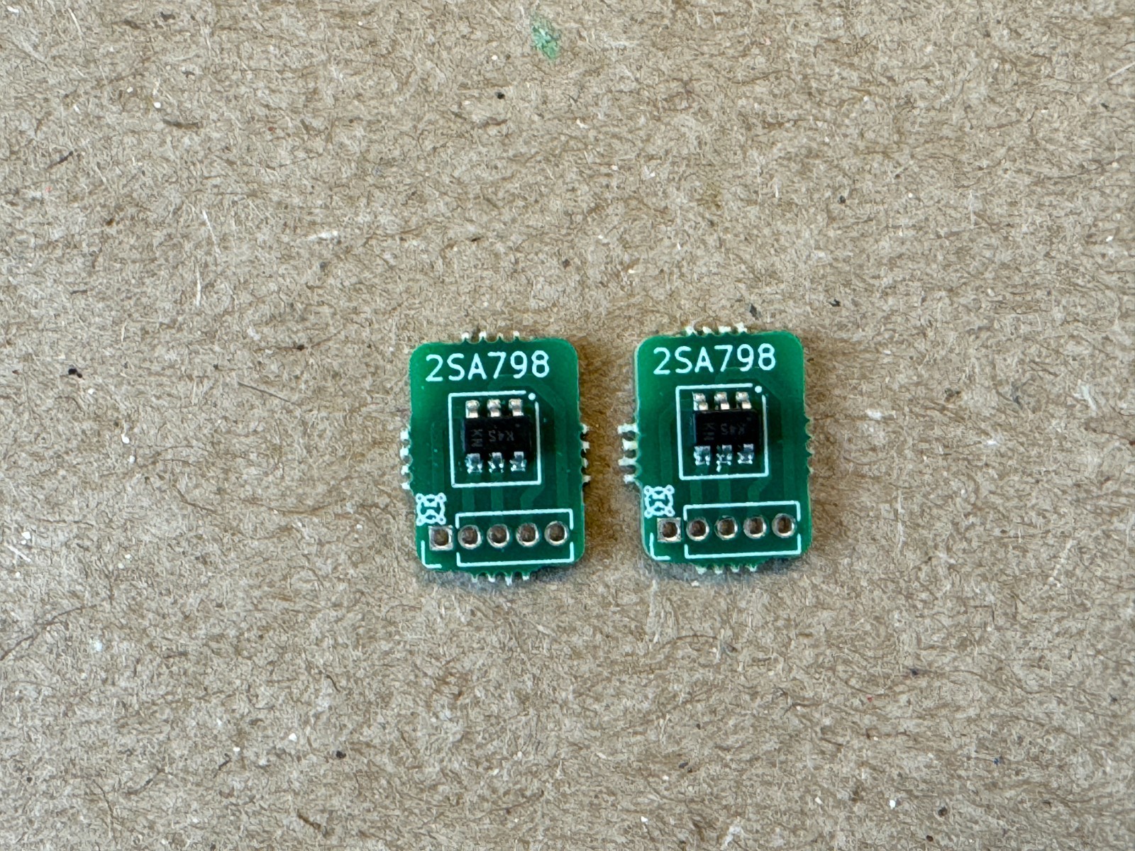 2 New Replacements For 2SA979 Dual Transistor Complete Boards Ready to Install