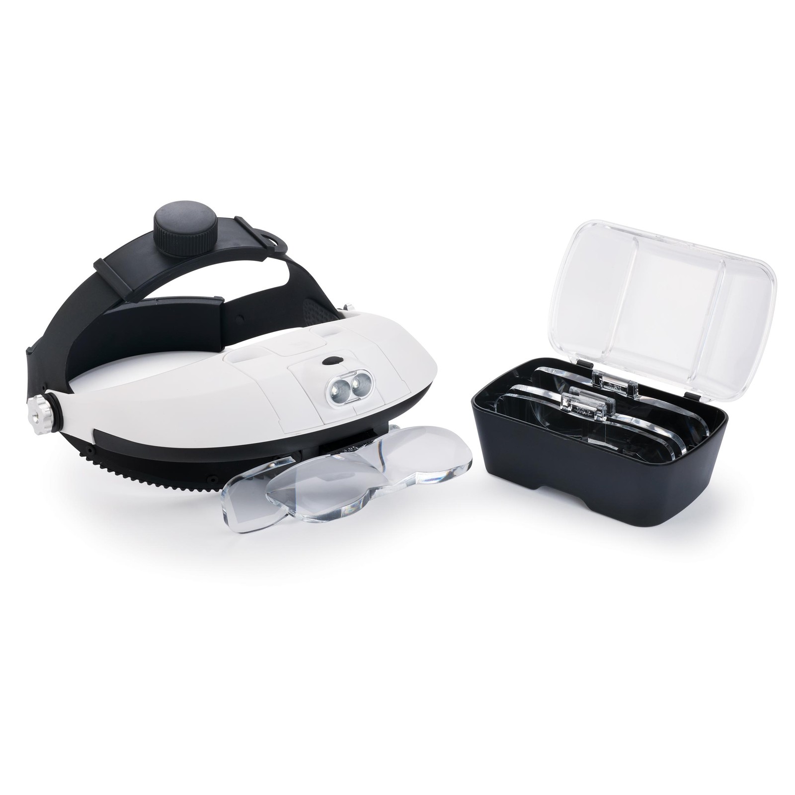 Grobet 2-Way Headband Magnifier