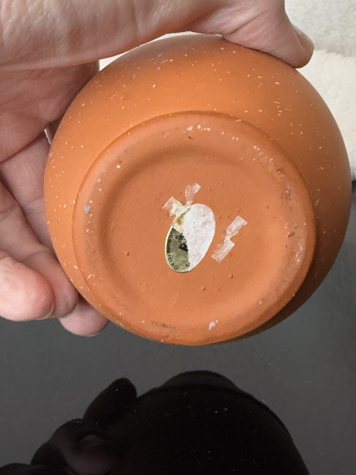 Terra Cotta Pottery Vase Peru Folk Art Latin America Peruvian Vase Etched Vtg