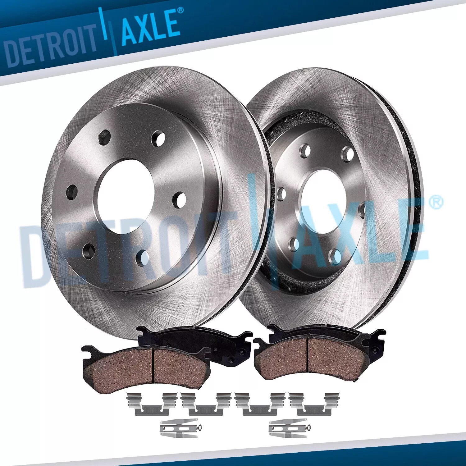 12.99" Rear Disc Rotor Brake Pad for Chevy Tahoe Silverado Avalanche Sierra 1500