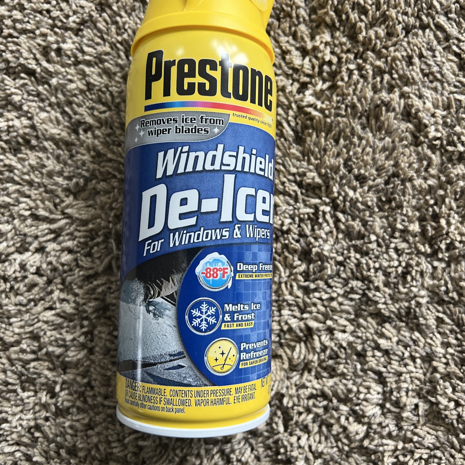 Prestone 11 Oz. Aerosol Windshield De-icer AS242P