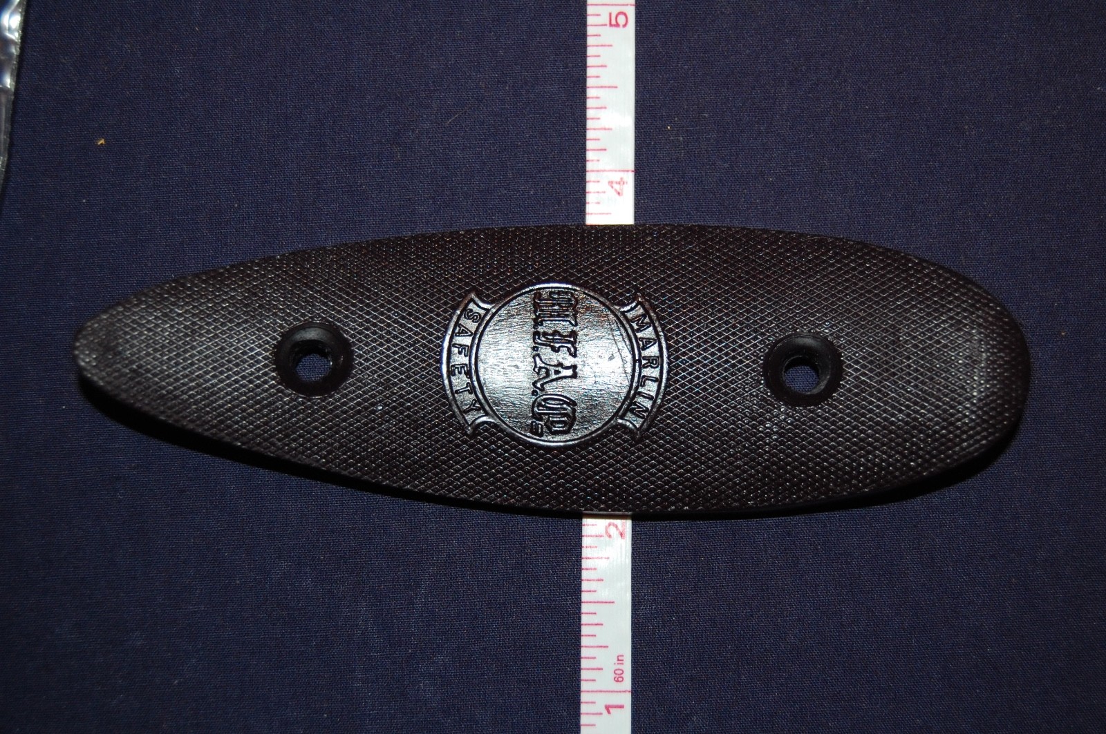 MARLIN LARGE CURVED MODEL 1895 BUTT PLATE