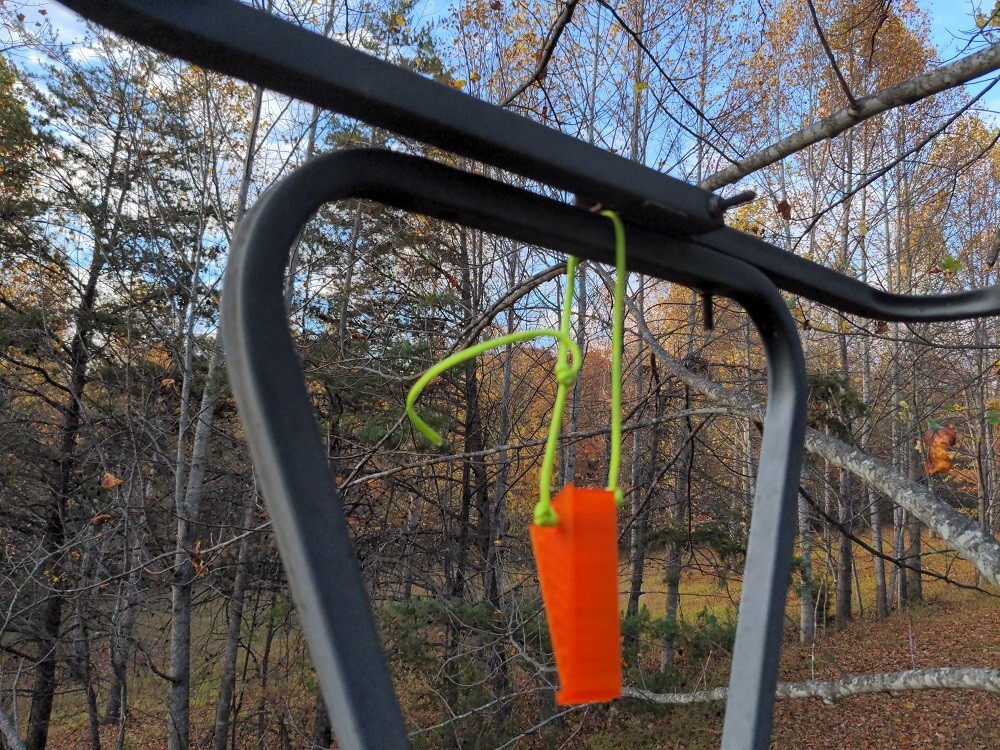 Tree stand shooting rail elevation wedge - Raise the bar! - Made in USA