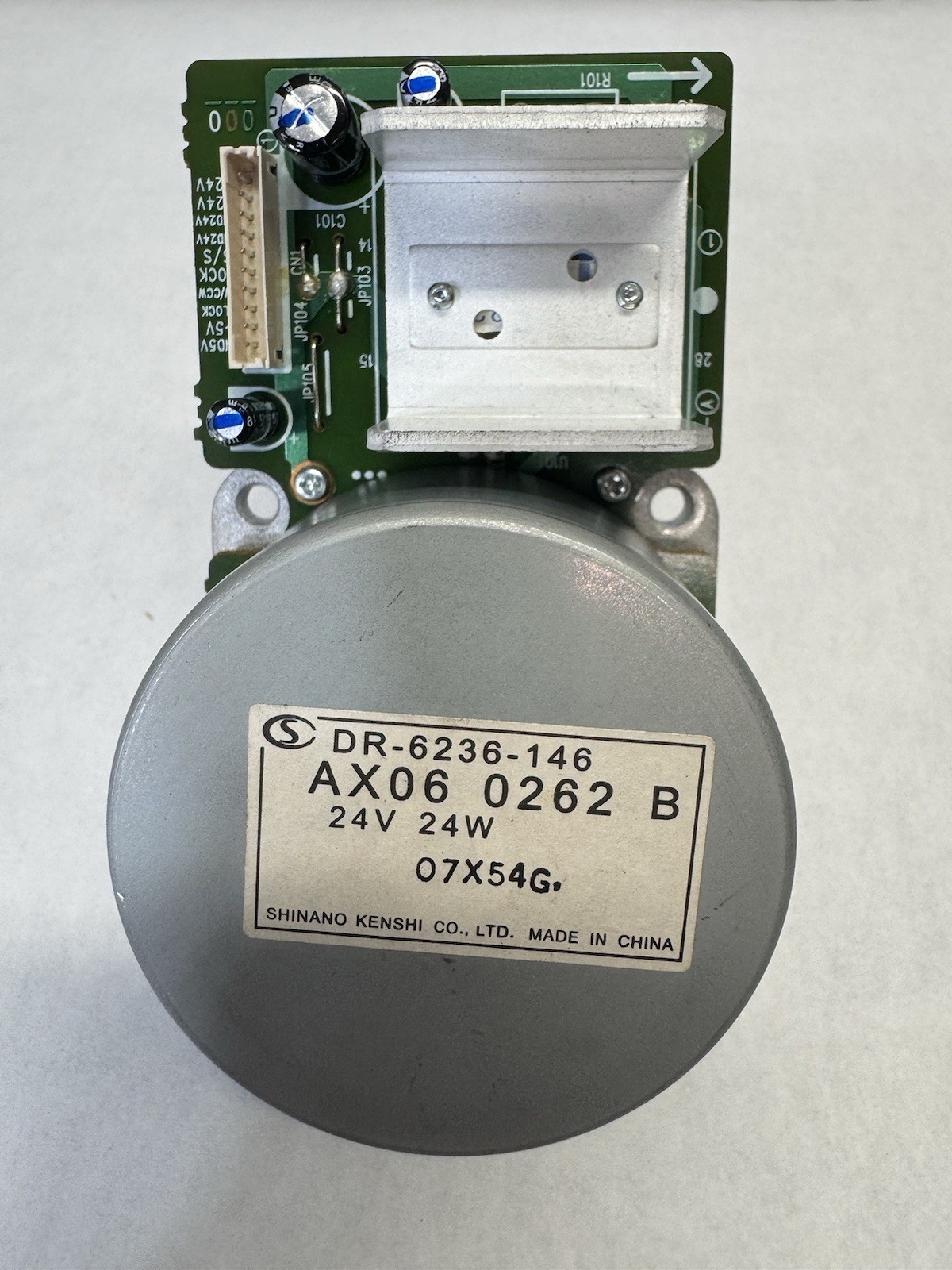 DR-6236-146 Stepper Motor w/ Gearbox Driver Board 24V 24W Shinano Kenshi