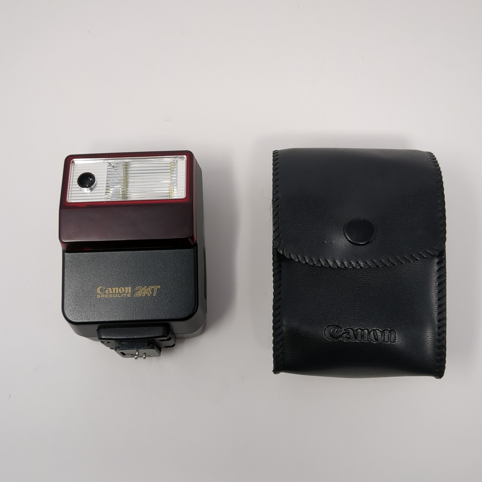 Canon Speedlite 244T Flash And Carrying Protective Case