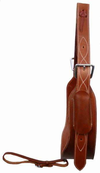 Showman Premium Leather Heavy Duty 5" Wide Leather Back Cinch!