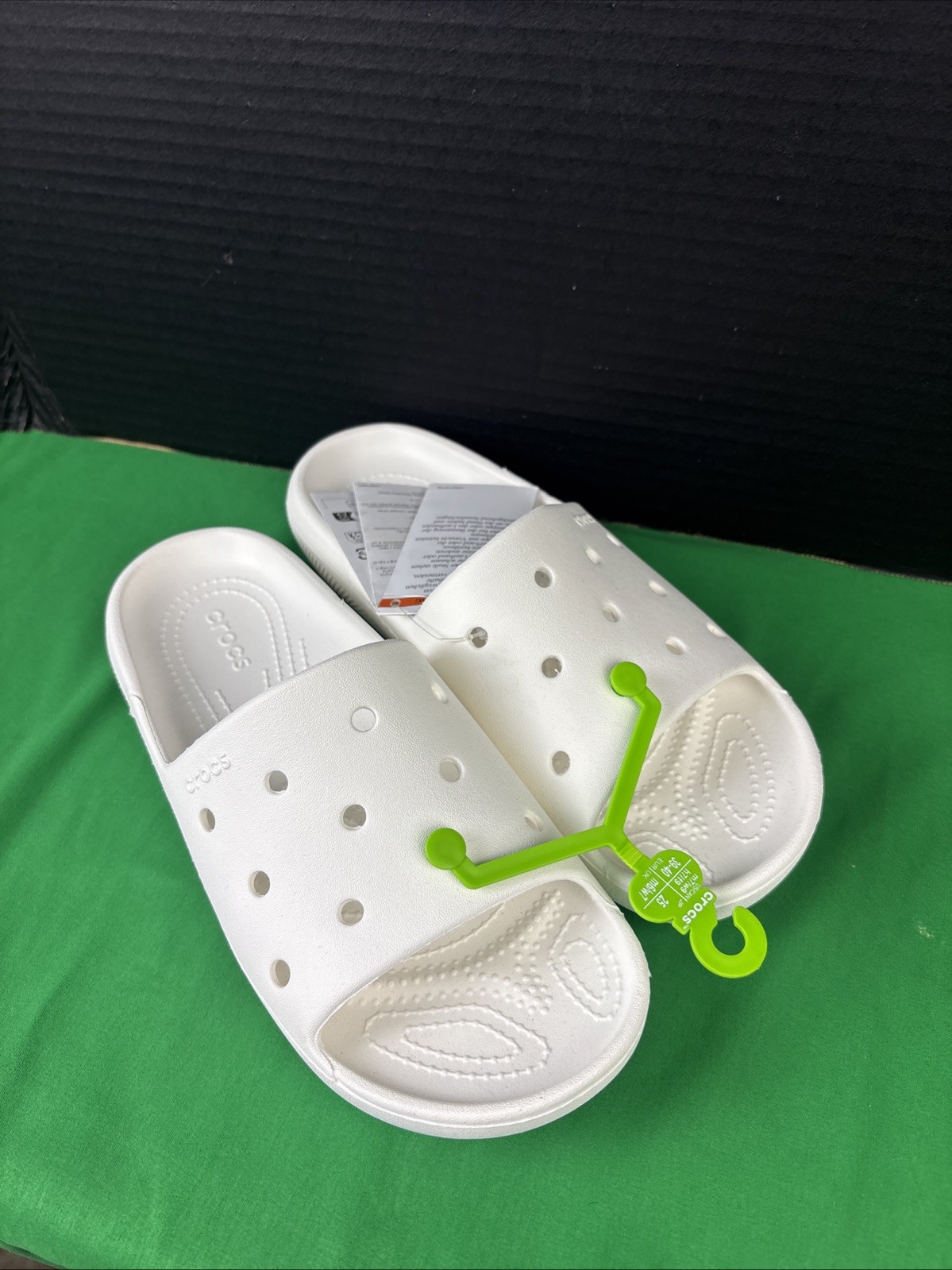 Crocs Classic Slide Sandal Mens Size 7 White