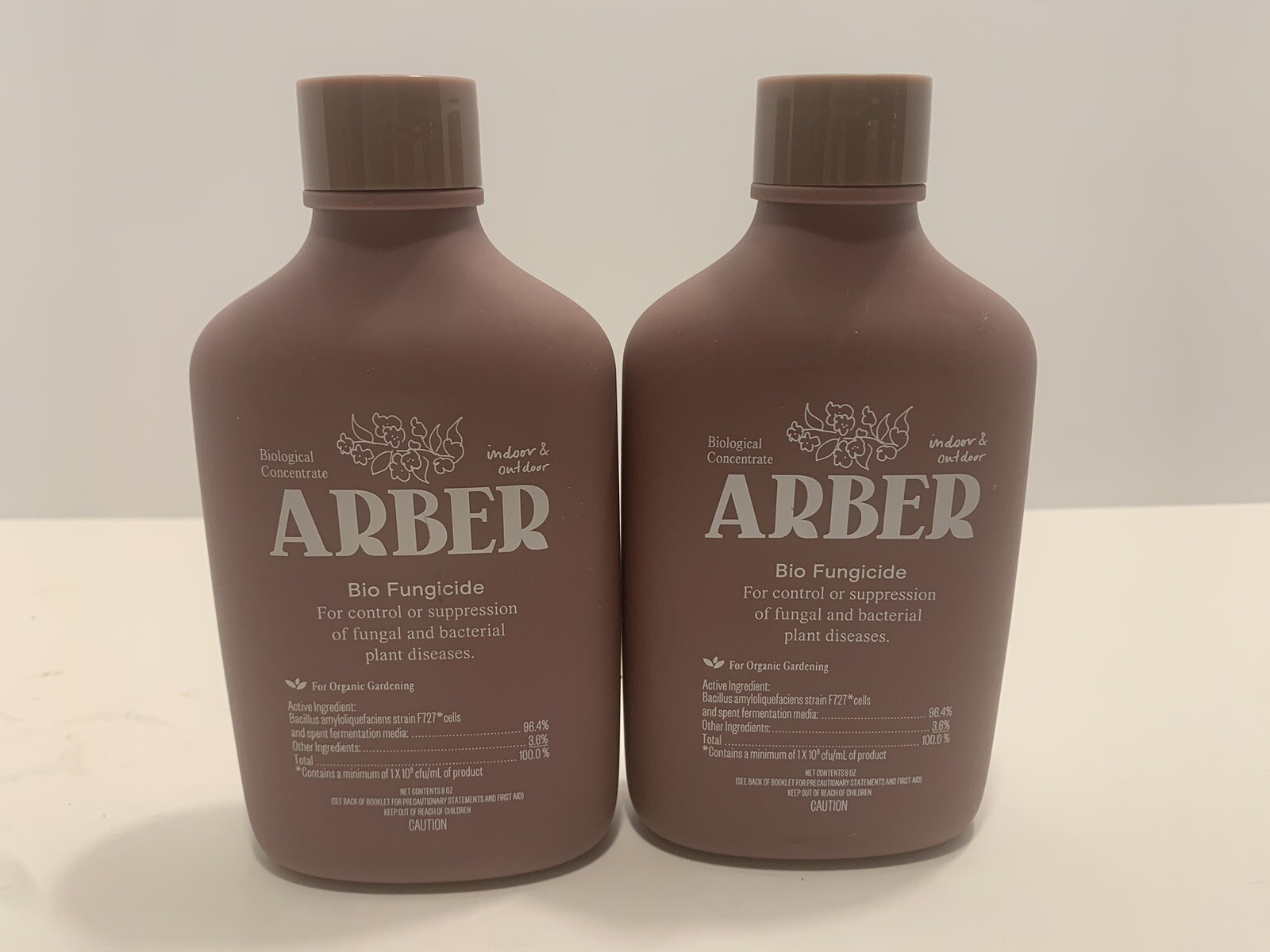 Arber Organic 8oz (Qty 2) Bio Fungicide Fungal Protection Plant Diseases