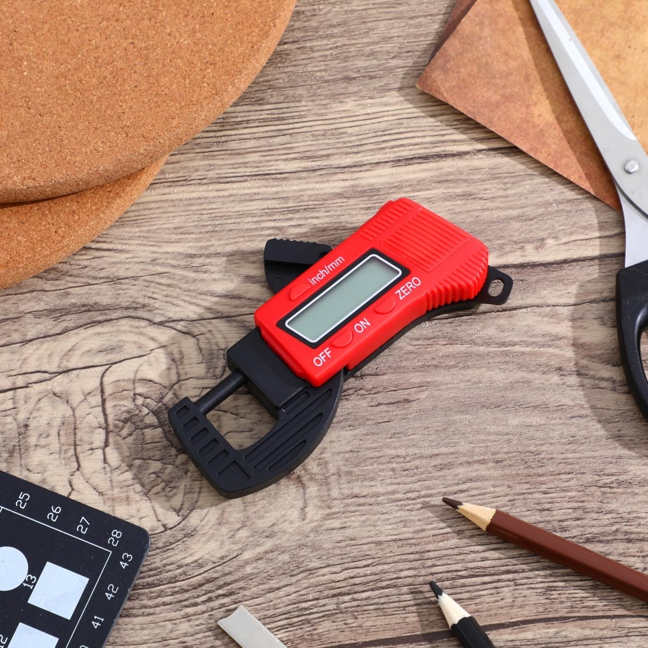 2pcs Thickness Gauge Caliper Micrometer Thickness Micrometer Measurement Tool...