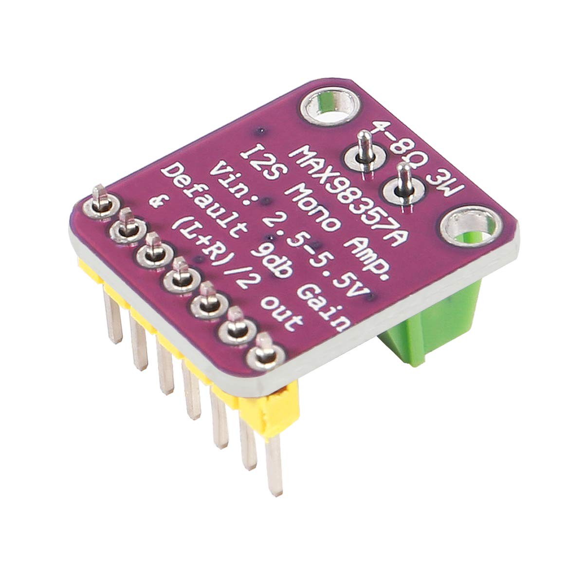 5PCS MAX98357 I2S Audio Amplifier Module,Audio Amplifiers Filterless Class D ...