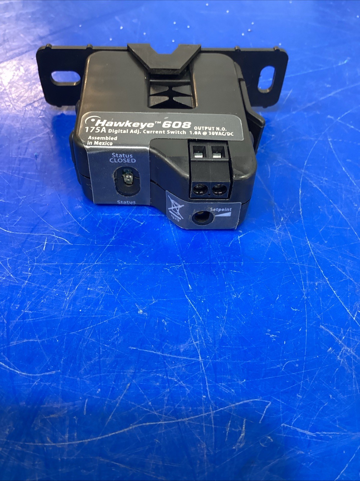 VERIS HAWKEYE 608 DIGITAL ADJUSTABLE CURRENT SWITCH 175A Free Shipping!!