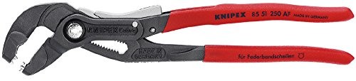 Knipex 10" Spring Hose Clamp Pliers with Locking Device (8551250AF)