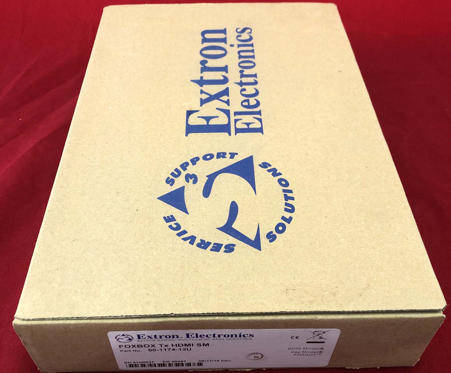 Extron 60-1174-12U TRANSMITTER, FOXBOX Tx HDMI SM over FIBER OPTIC Brand New