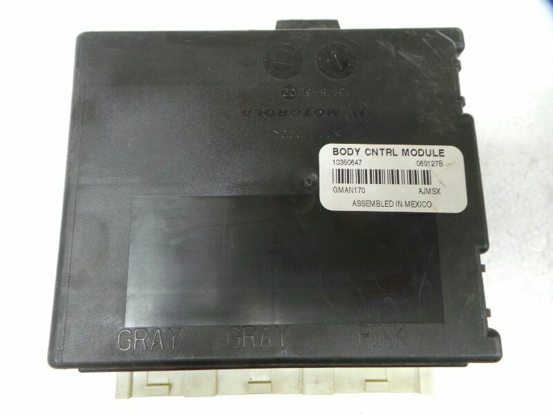 2000-2004 Impala Body Control Module 10350647 Programmed To Your VIN BCM