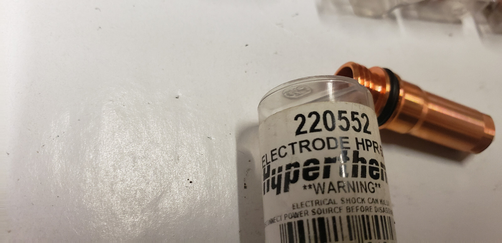 Hypertherm 220552 Electrode HPR 50A. NEW