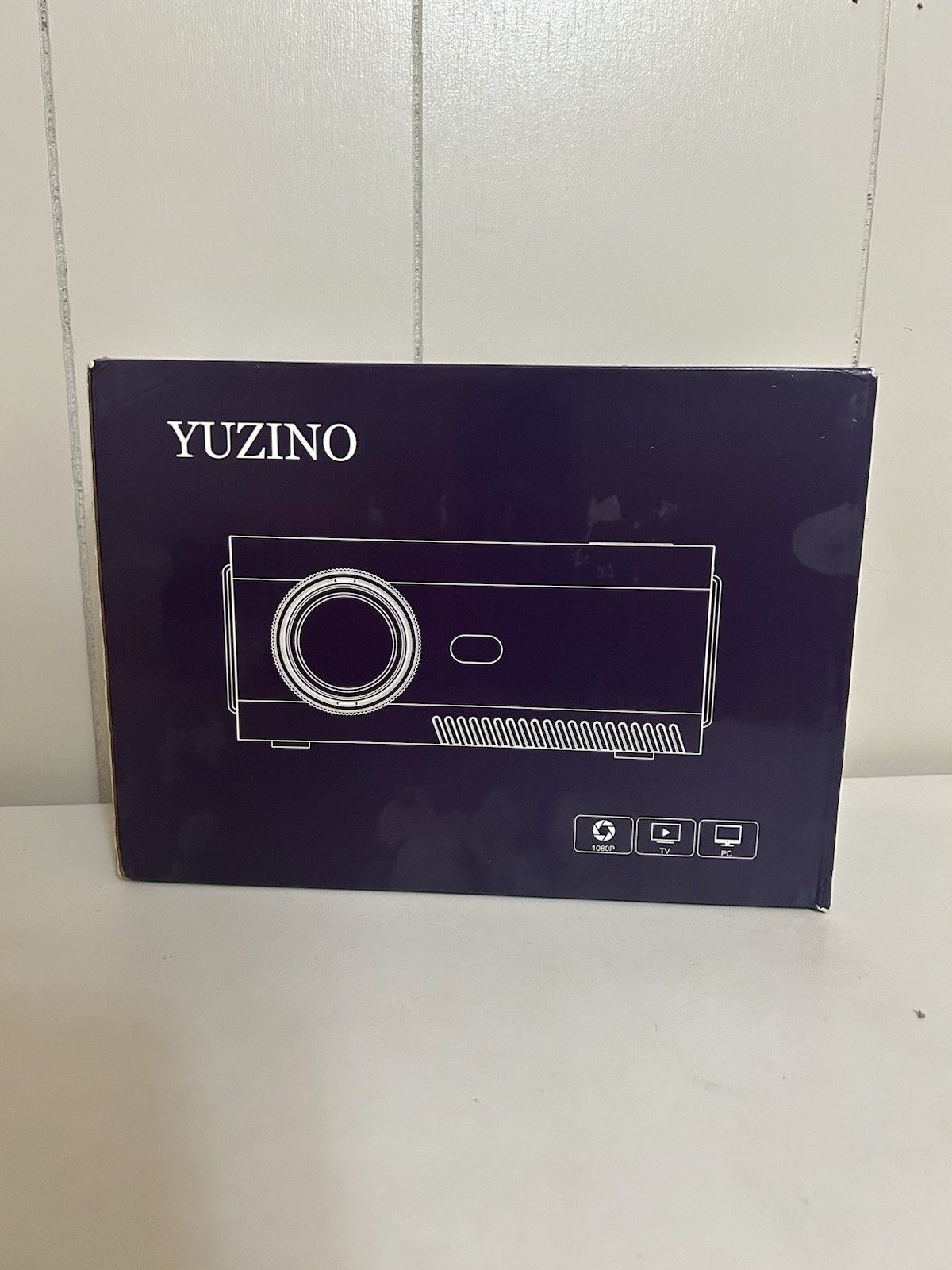 YUZINO Mini Projector W/ Wifi+Bluetooth, Full HD1080P Portable W/ ZOOM