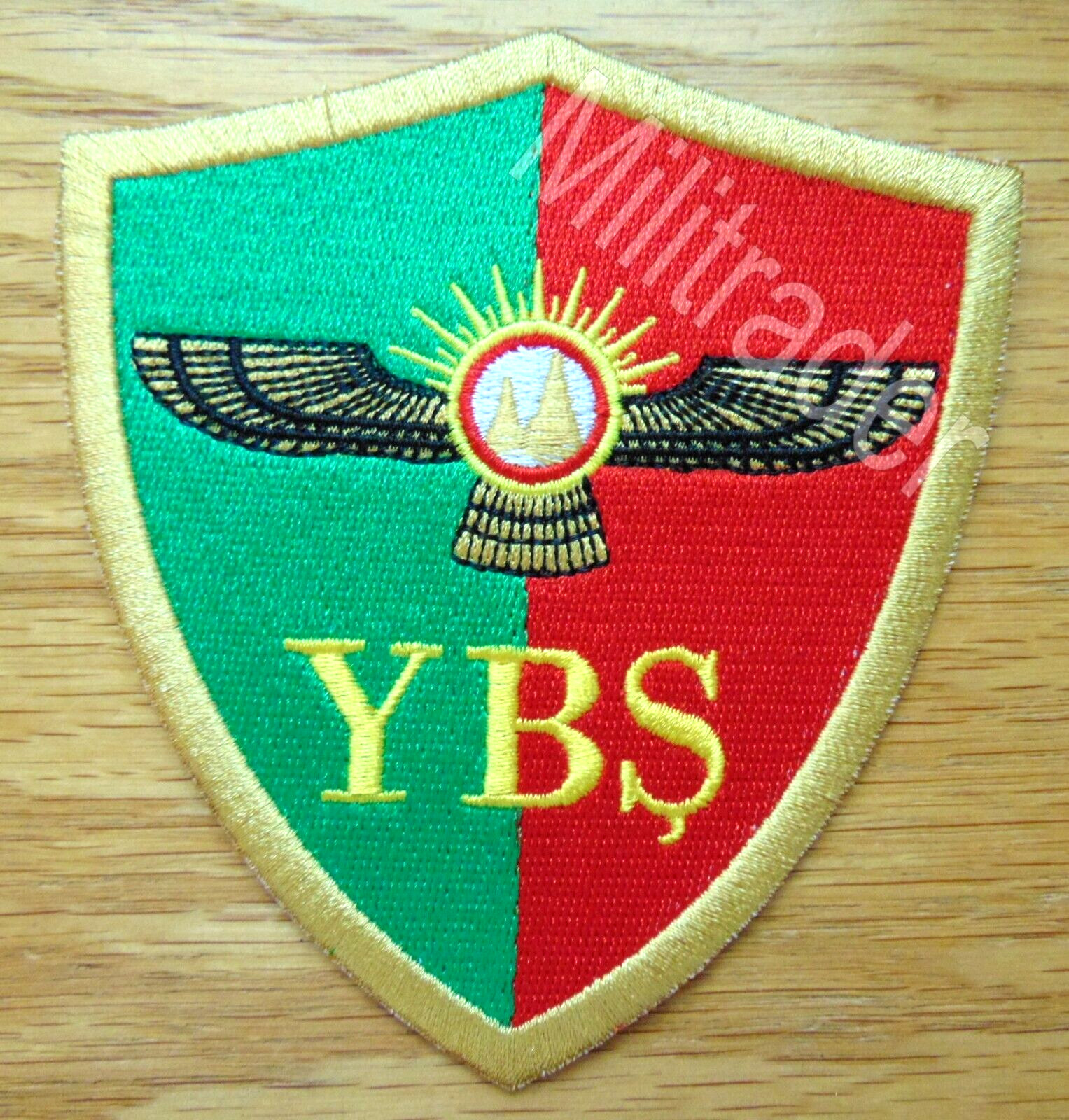 Kurdish Sinjar Resistance Units YBŞ Yazidi Patch Iraq (Shield)