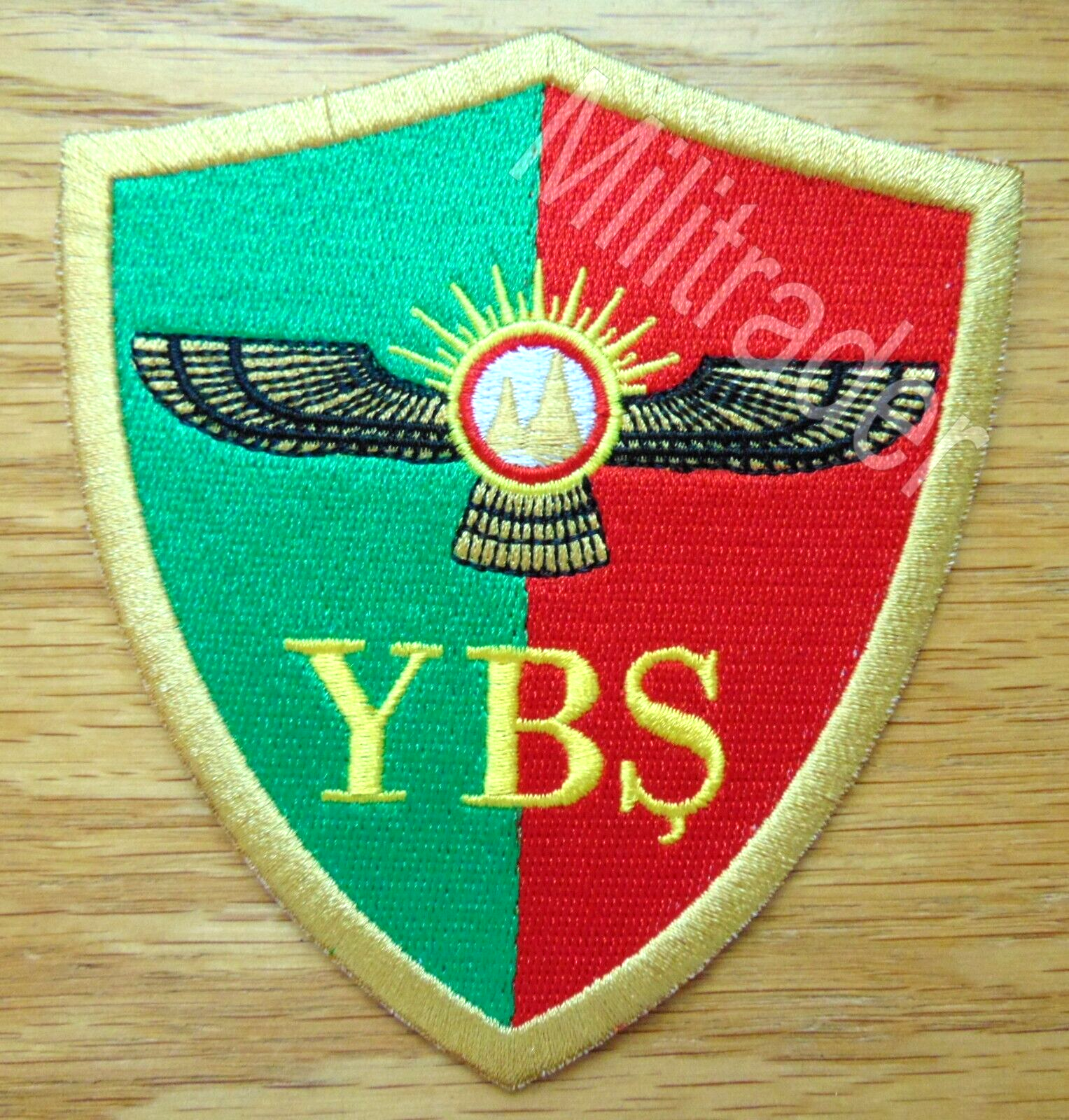 Kurdish Sinjar Resistance Units YBŞ Yazidi Patch Iraq (Shield)