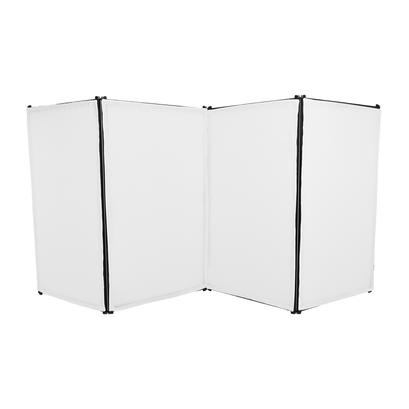 4-Panel DJ Foldable Booth Panels Portable Facade Event Booth Panels W/Carry Bag