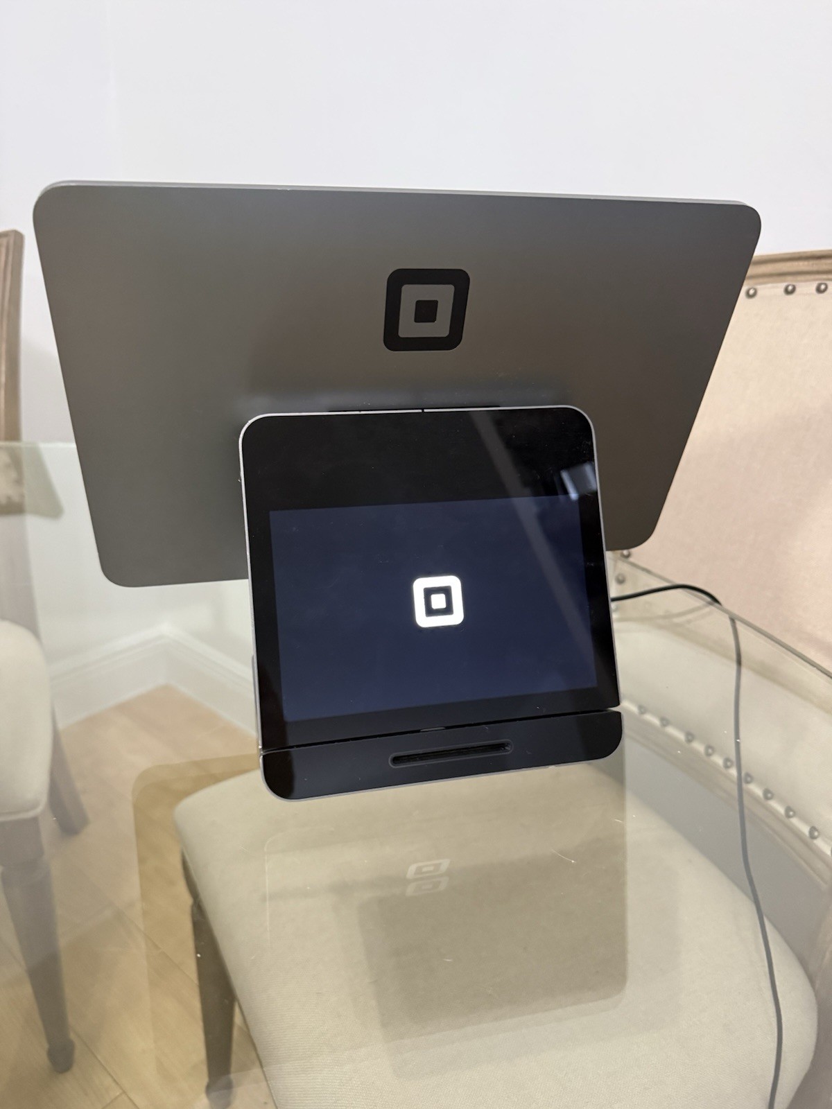 Square Register POS System Bundle (2-Pack) Dual Display Complete Setup Tested